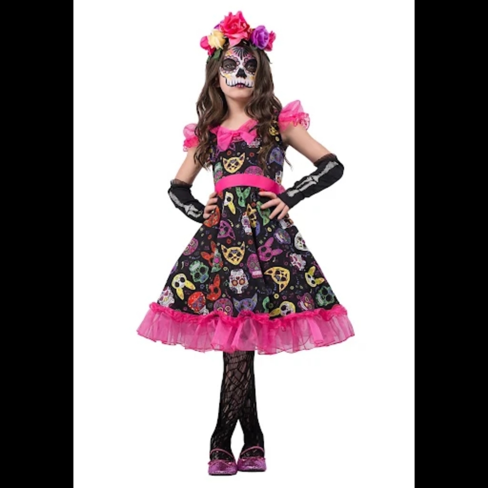 Sweet Spooks Dia De Los Muertos Costume